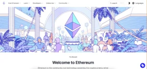 Ethereum foundation website