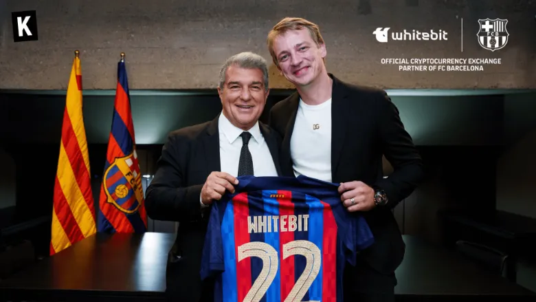 WhiteBIT and FC Barcelona sign global partnership 3-year deal