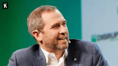 Brad Garlinghouse, CEO of Ripple talking at a conference