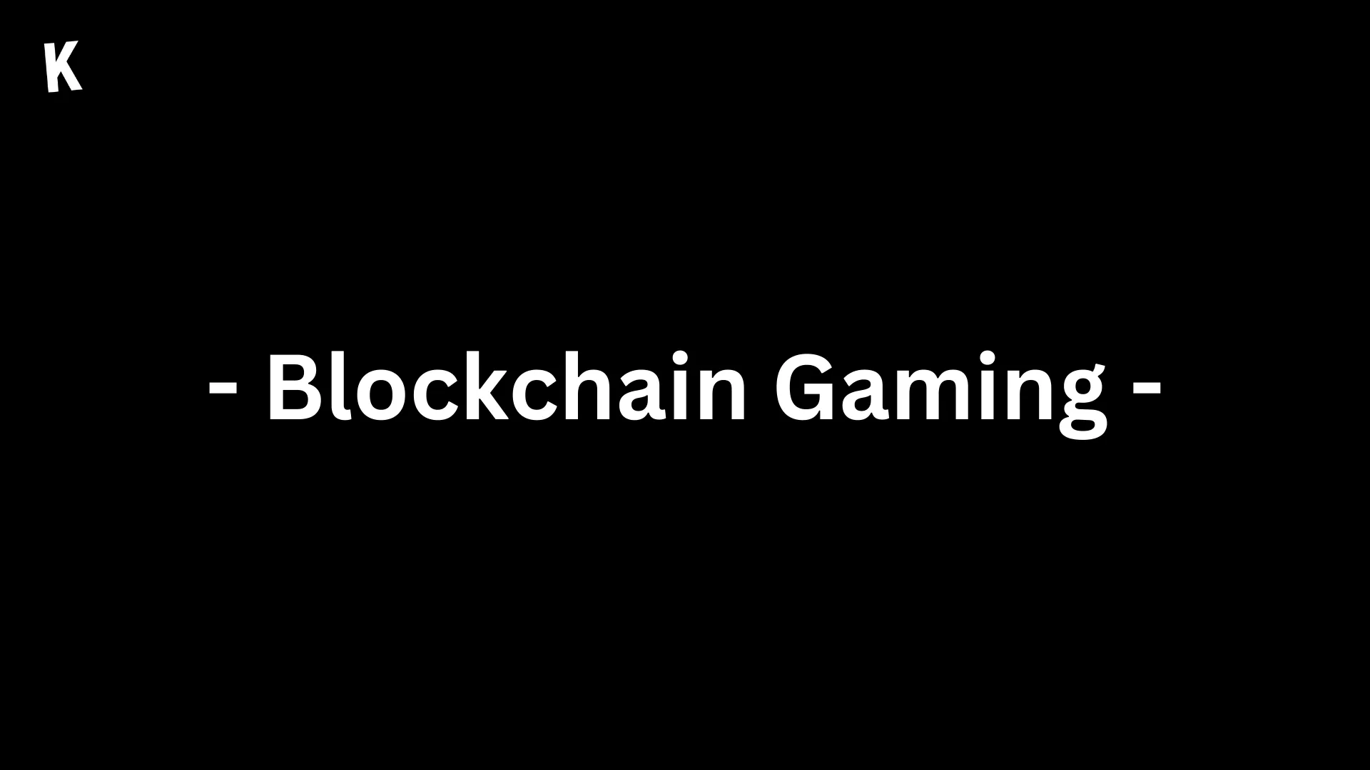 Blockchain Gaming