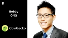 Bobby Ong Portrait with CoinGecko logo