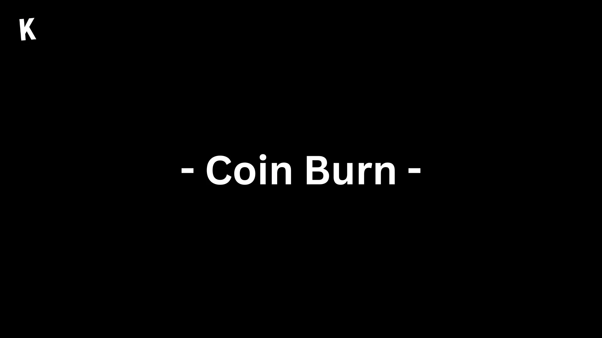 Coin Burn Banner
