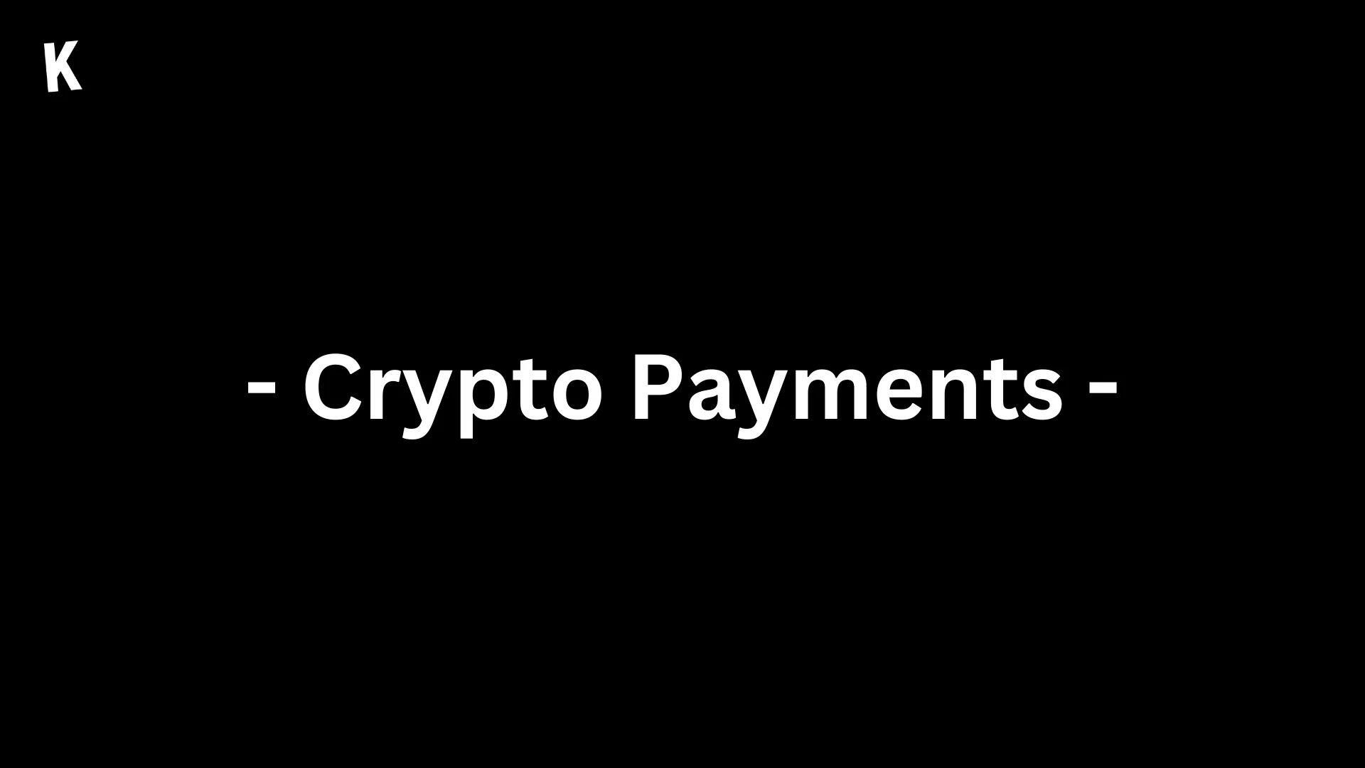 Crypto Payments