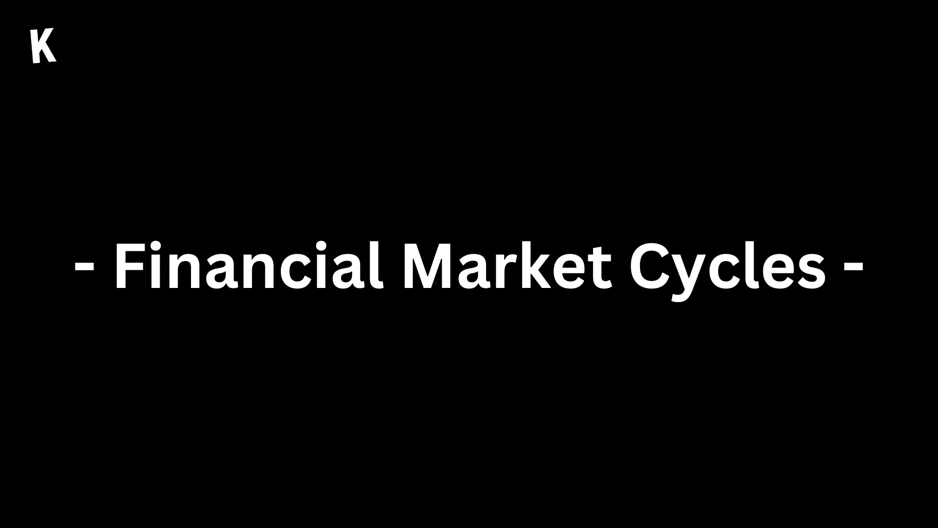 Financial Market Cycles