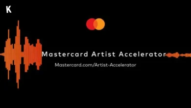 Image marketing du nouvel Artist Accelerator de Mastercard