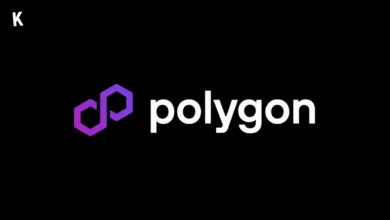 Logo Polygon sur fond noir