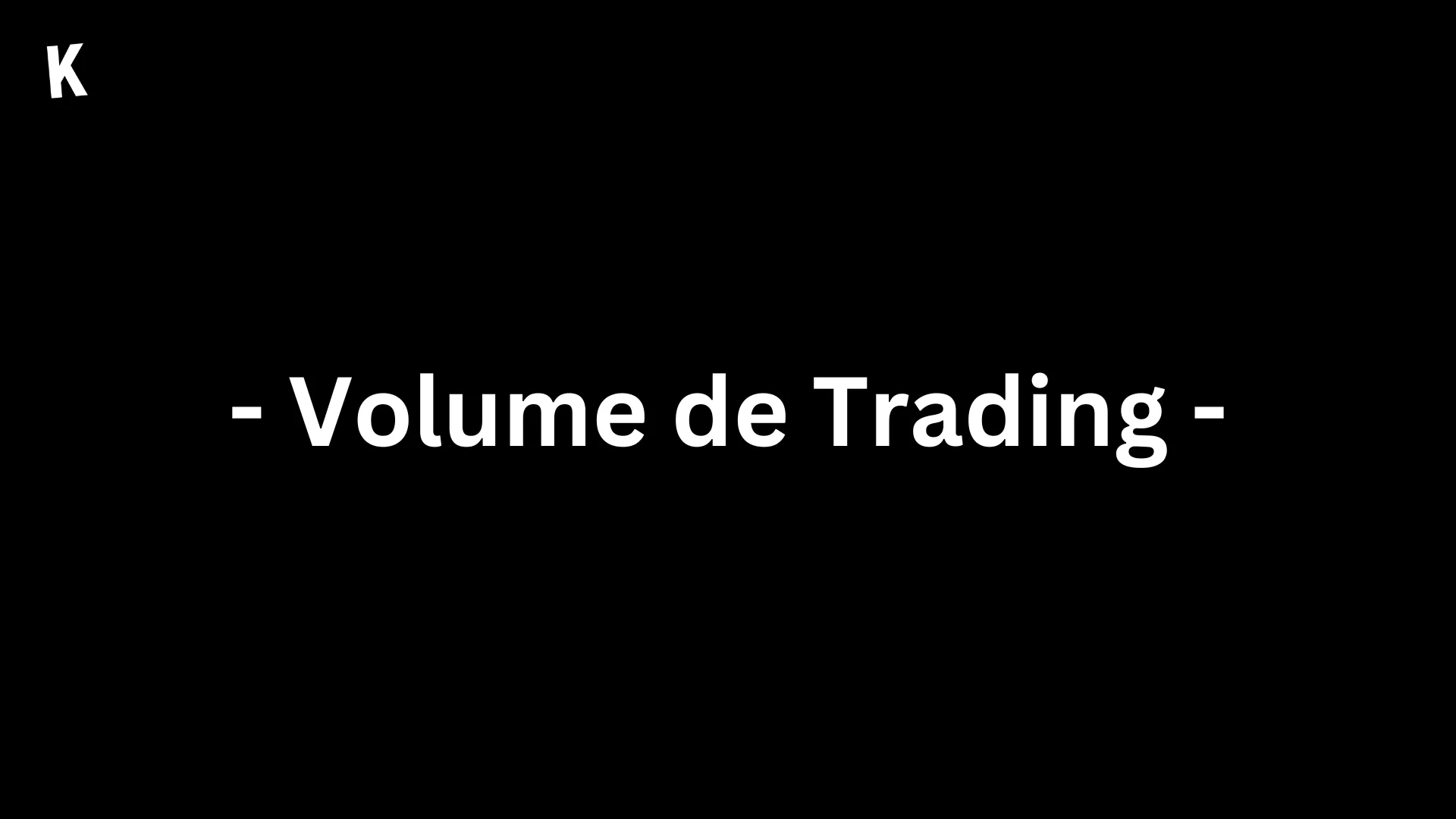 Volume de Trading