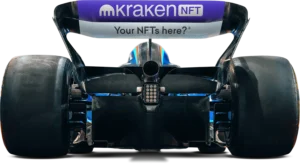 Kraken NFT on FW45 Williams Racing