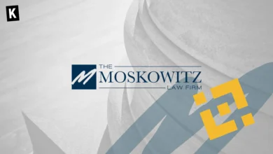 Moskowitz Law Firm and Binance Logos